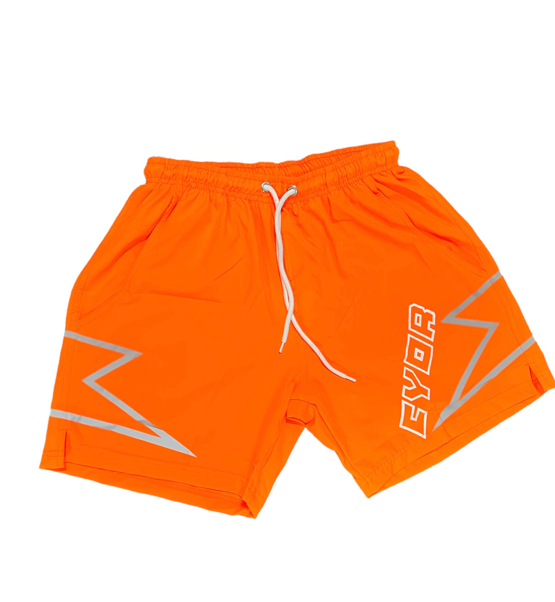 Citrus Orange Volt Reflective Shorts – CYOR Clothing