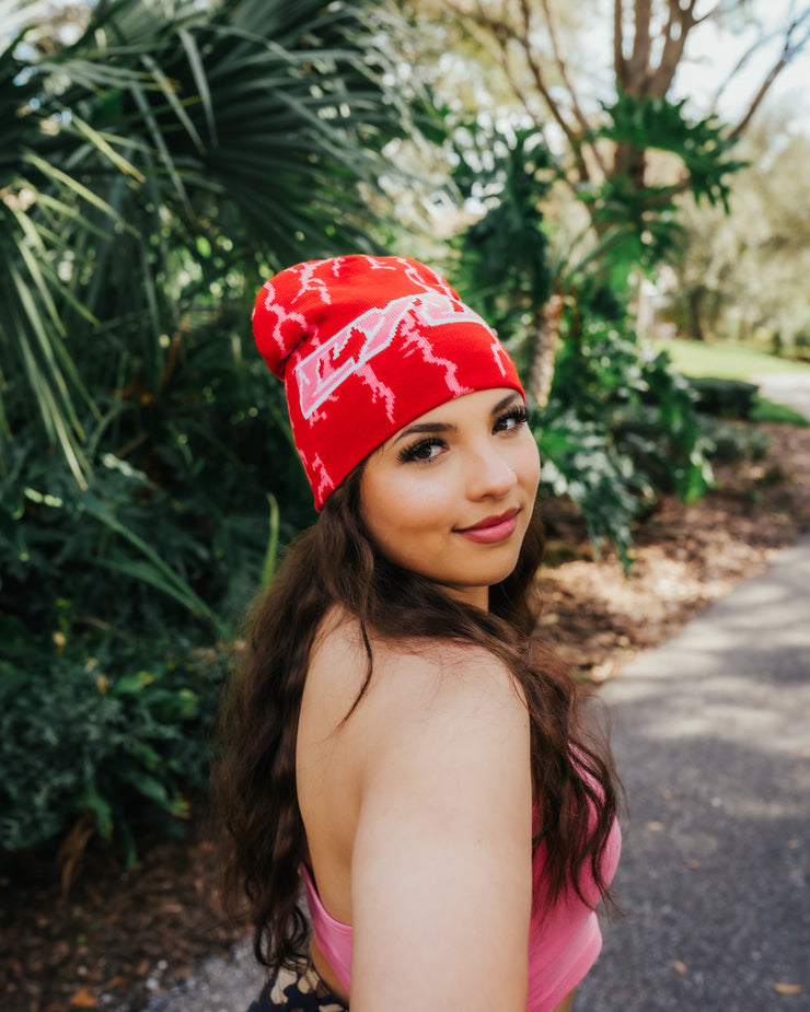 Red "V-Day" CYOR Voltage Beanie