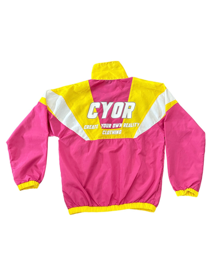 "Pink Lemonade" CYOR Retro Windbreaker
