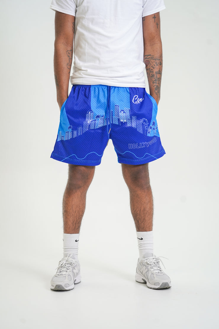 LA “Skyline” Mesh Shorts