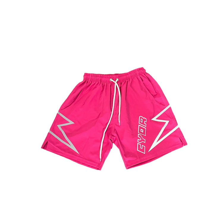 "Pink" Volt Reflective Shorts